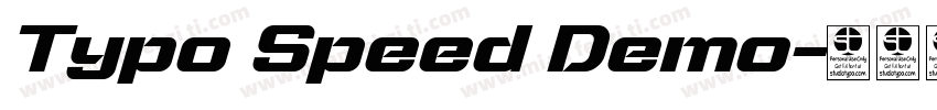 Typo Speed Demo字体转换